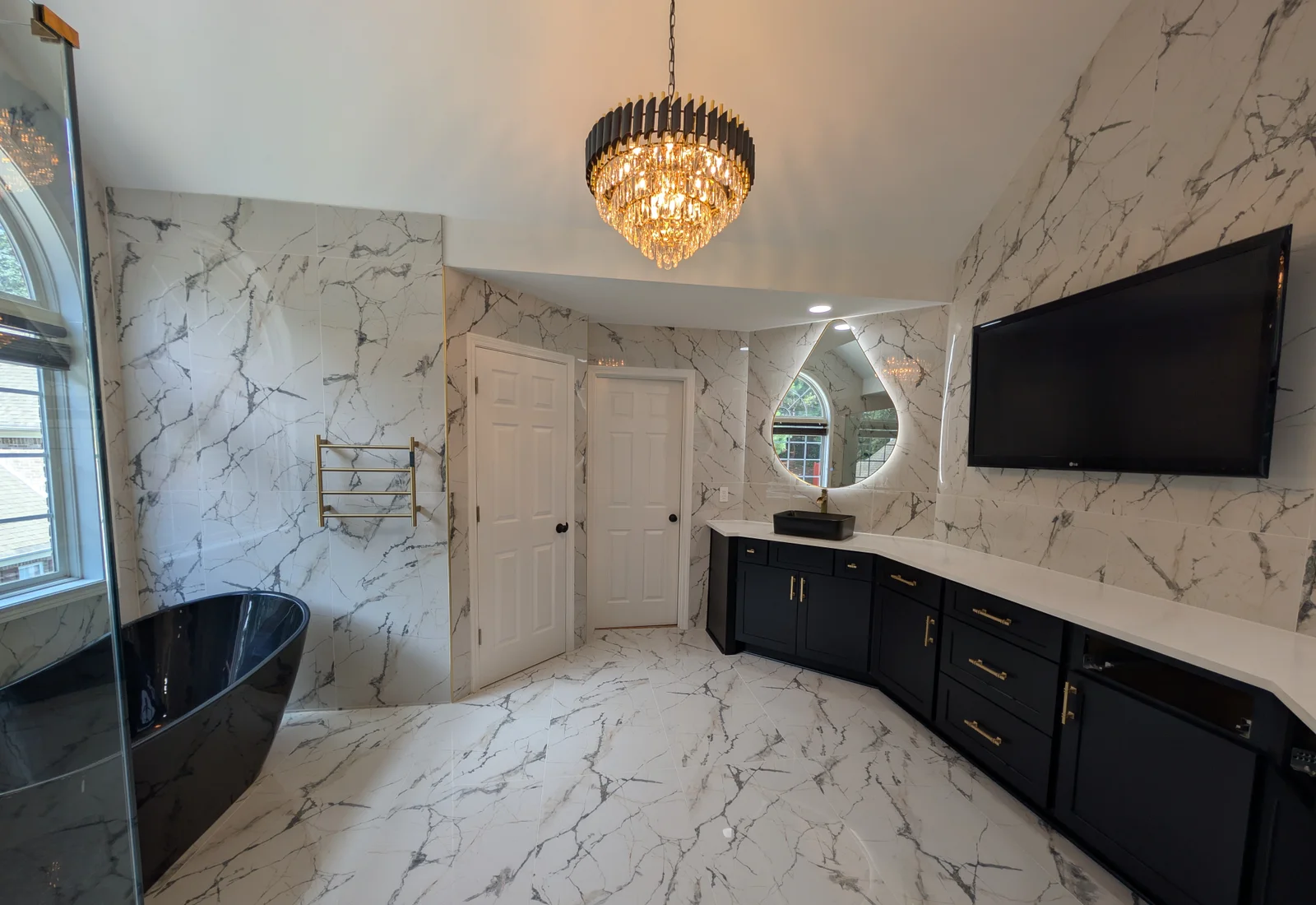 Finished bathroom full-room angle